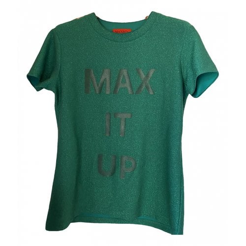Pre-owned Max & Co T-shirt In Green