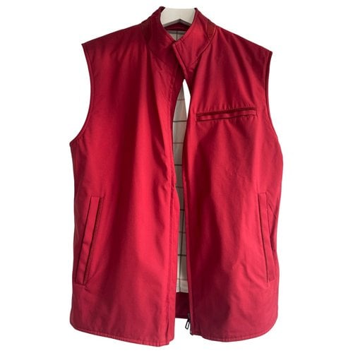 Pre-owned Loro Piana Vest In Red