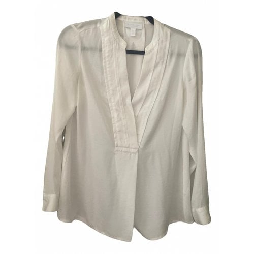 Pre-owned The White Company Blouse In White