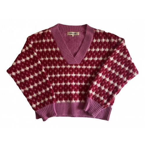 Pre-owned Diane Von Furstenberg Wool Jumper In Pink