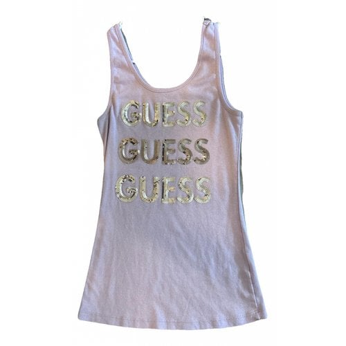 Pre-owned Guess Camisole In Purple