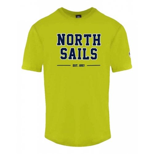 Pre-owned North Sails T-shirt In Yellow