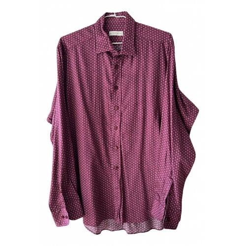 Pre-owned Etro Shirt In Burgundy