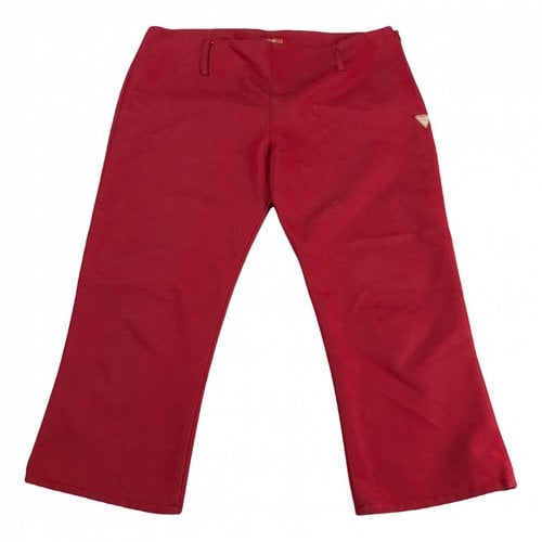 Pre-owned Fiorucci Short Pants In Red