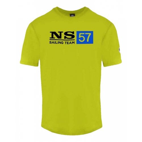 Pre-owned North Sails T-shirt In Yellow