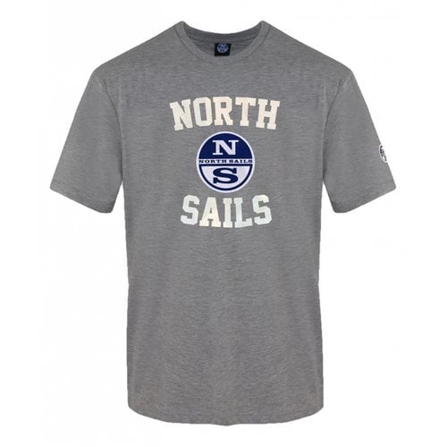 Pre-owned North Sails T-shirt In Grey