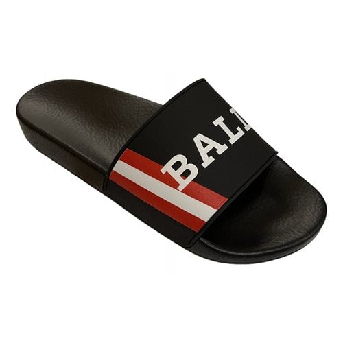 Pre-owned Bally Sandals In Black