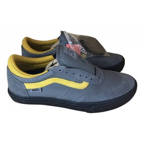 Pre-owned Vans Cloth Trainers In Grey