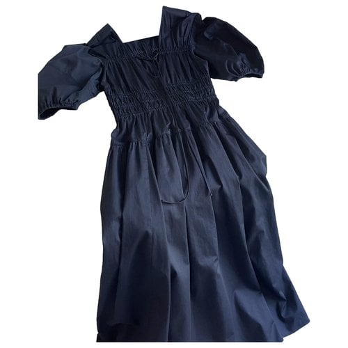 Pre-owned La Ligne Mid-length Dress In Blue