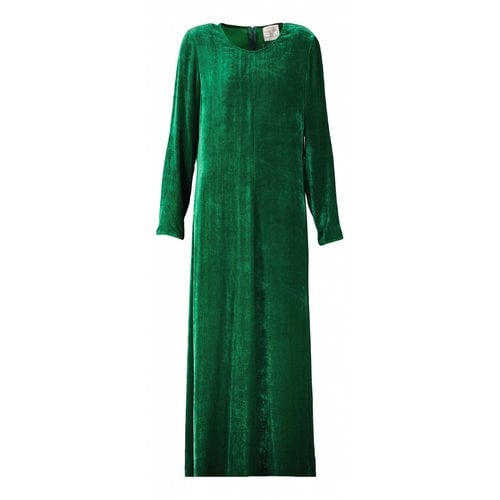 Pre-owned Forte Forte Maxi Dress In Green