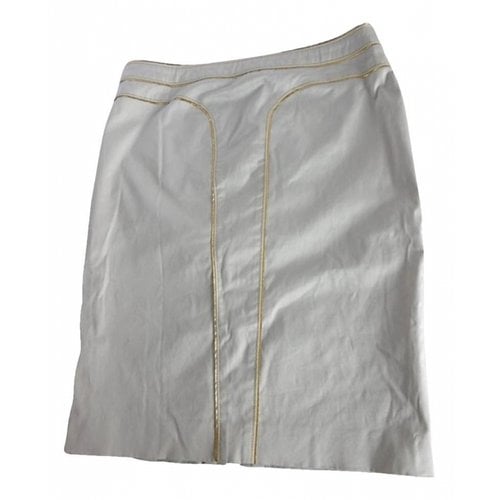 Pre-owned Versace Mid-length Skirt In Grey