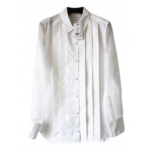 Pre-owned Equipment Blouse In White
