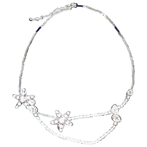 Pre-owned Swarovski Crystal Necklace In Other