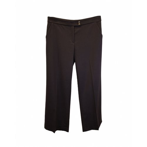 Pre-owned Etro Trousers In Brown