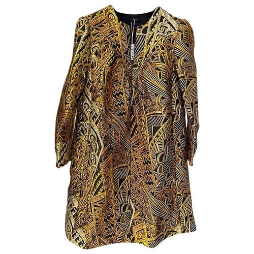 Pre-owned Louis Vuitton Mid-length Dress In Gold