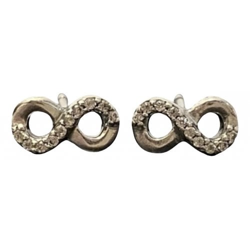 Pre-owned Pandora Silver Earrings
