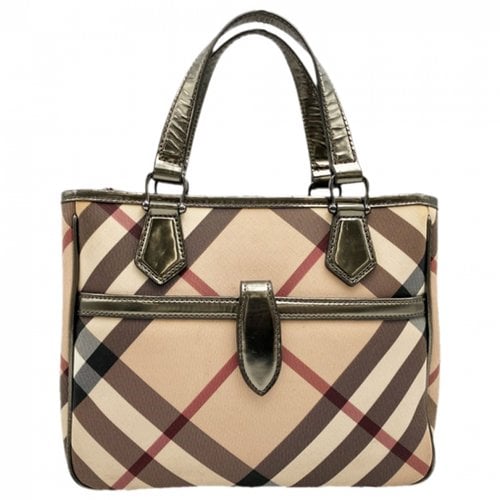 Pre-owned Burberry Tote In Beige