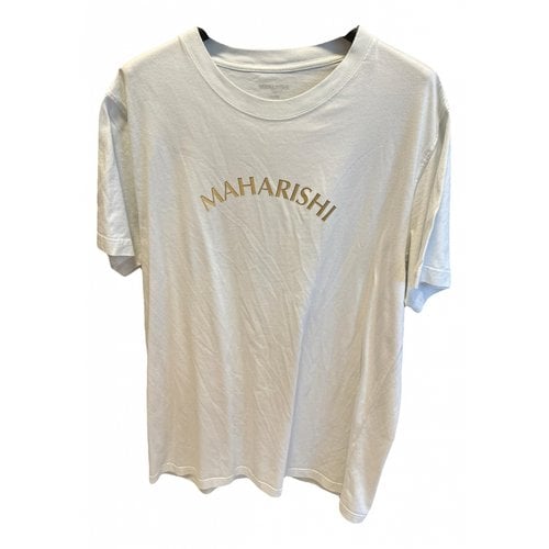 Pre-owned Maharishi T-shirt In White