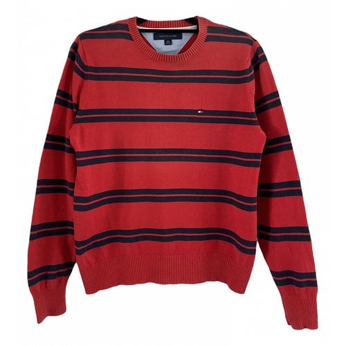 Pre-owned Tommy Hilfiger Pull In Red
