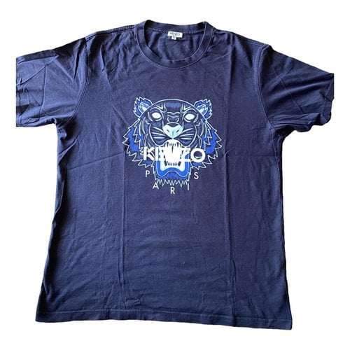 Pre-owned Kenzo Tiger T-shirt In Blue