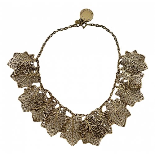 Pre-owned Stella Mccartney Necklace In Gold