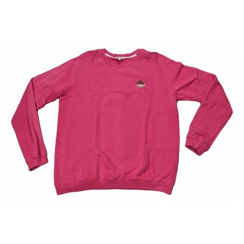 Pre-owned Kenzo Tiger Top In Pink