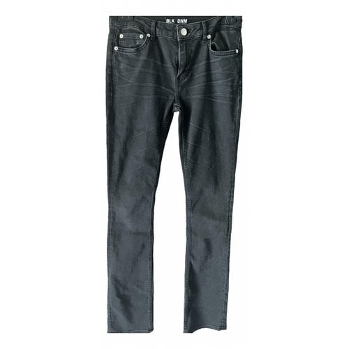 Pre-owned Blk Dnm Jeans In Black