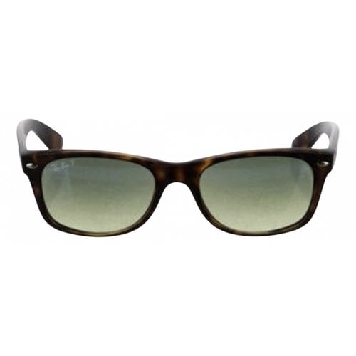 Pre-owned Ray Ban Original Wayfarer Sunglasses In Brown