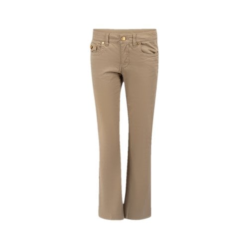 Pre-owned Roberto Cavalli Trousers In Brown