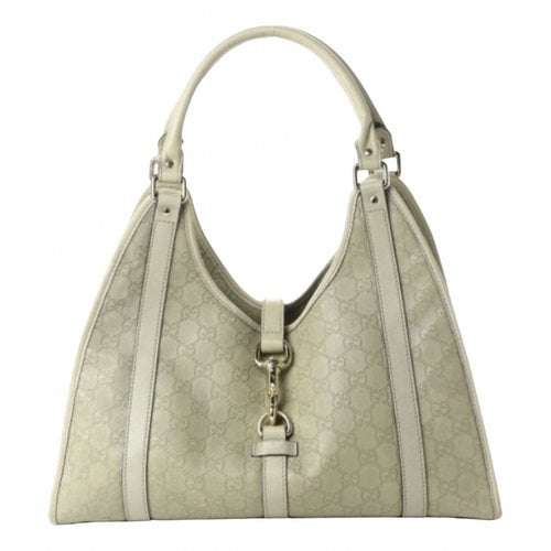 Pre-owned Gucci Joy Leather Handbag In Green