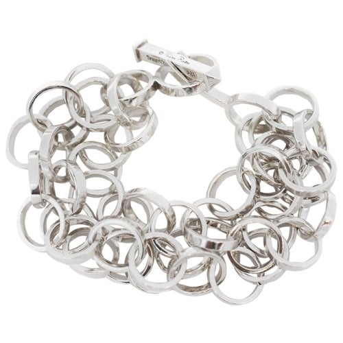 Pre-owned Tiffany & Co Paloma Picasso Silver Bracelet