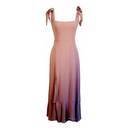 Pre-owned Show Me Your Mumu Mid-length Dress In Pink