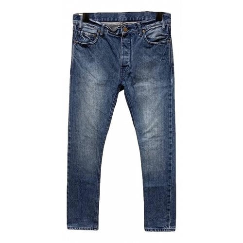 Pre-owned Han Kjobenhavn Slim Jean In Blue