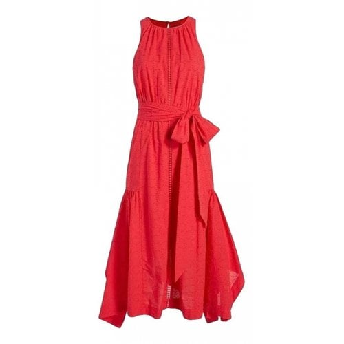 Pre-owned Toccin Maxi Dress In Red