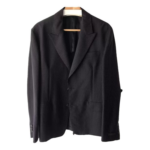 Pre-owned Prada Wool Jacket In Black