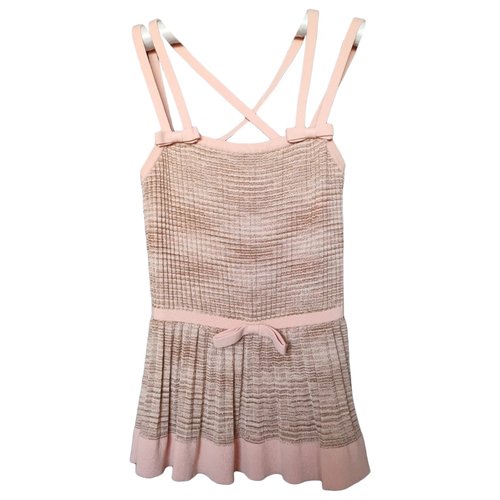 Pre-owned M Missoni Camisole In Pink