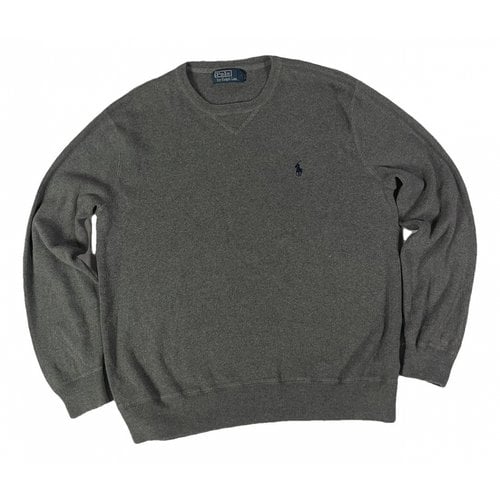 Pre-owned Polo Ralph Lauren Pull In Grey