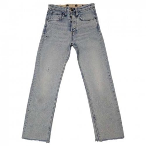 Pre-owned Rag & Bone Straight Jeans In Blue
