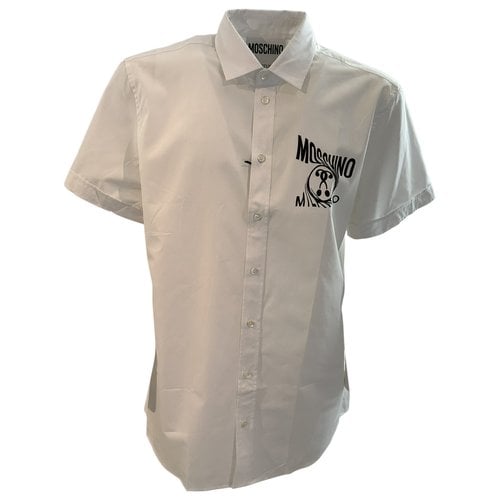 Pre-owned Moschino Shirt In White