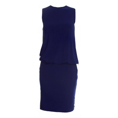 Pre-owned Norma Kamali Mid-length Dress In Blue