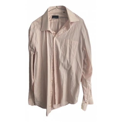 Pre-owned Corneliani Shirt In Pink