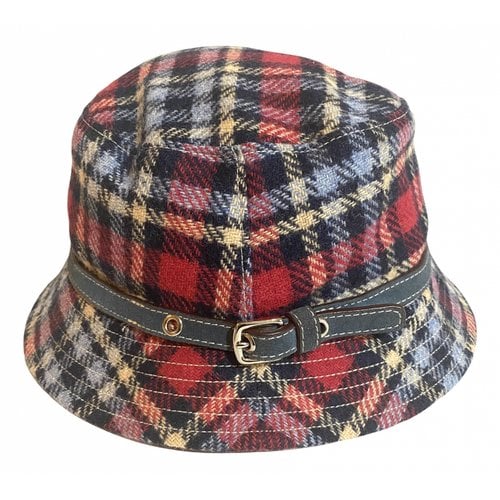 Pre-owned Coach Cloth Hat In Multicolour