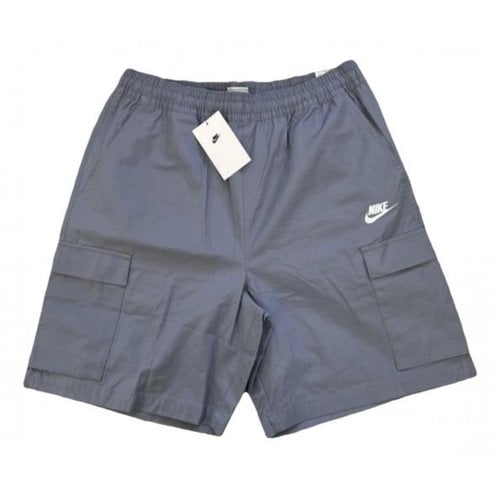 Pre-owned Nike Short In Blue