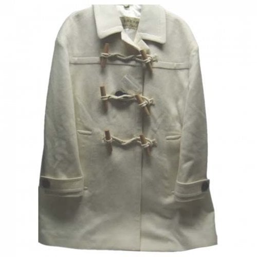 Pre-owned Burberry Cashmere Coat In Beige