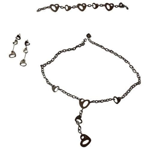 Pre-owned Bliss Jewellery Set In Silver