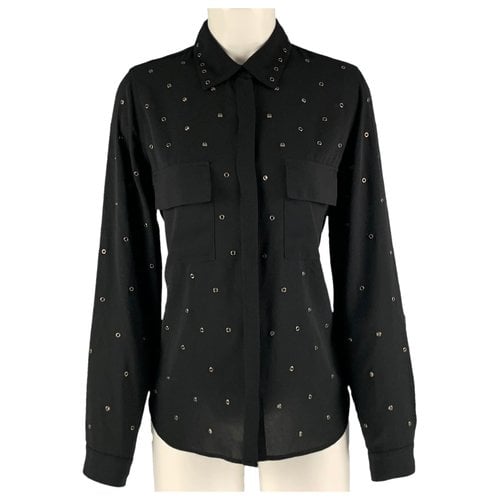 Pre-owned L Agence Top In Black