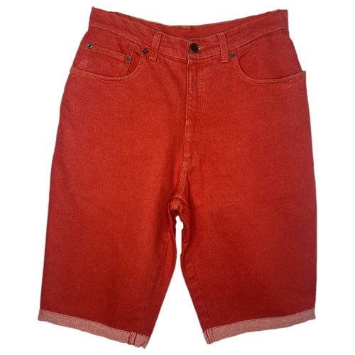 Pre-owned Moschino Short In Red
