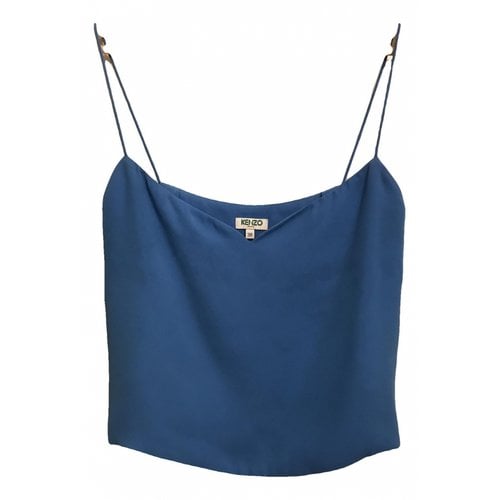 Pre-owned Kenzo Camisole In Blue