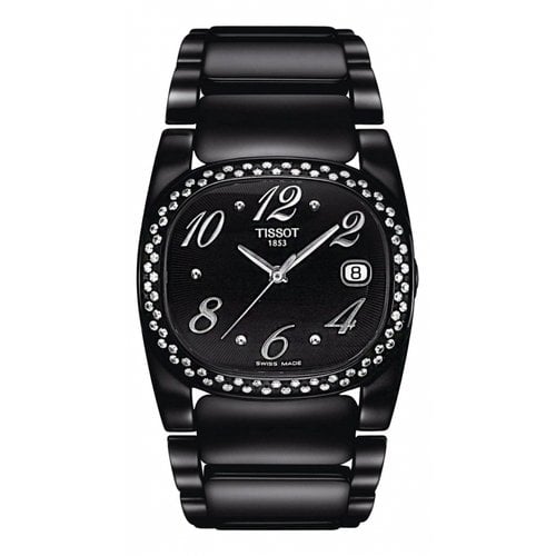 Pre-owned Tissot Watch In Black