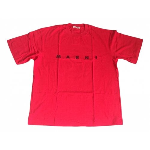Pre-owned Marni T-shirt In Red